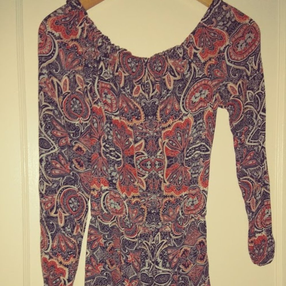 Aeropostale 1 piece Boho Shorts Romper/Jumpsuit SM